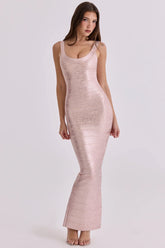 The OG Rosé Bandage Maxi Dress - Limited Edition