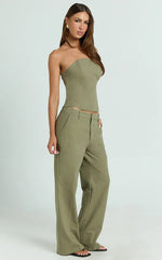 Lioness - Untamed Bodice in Sage
