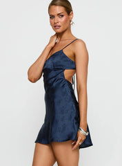 Clemence Mini Dress Navy