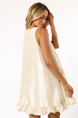 Sabrina Mini Dress - Cream