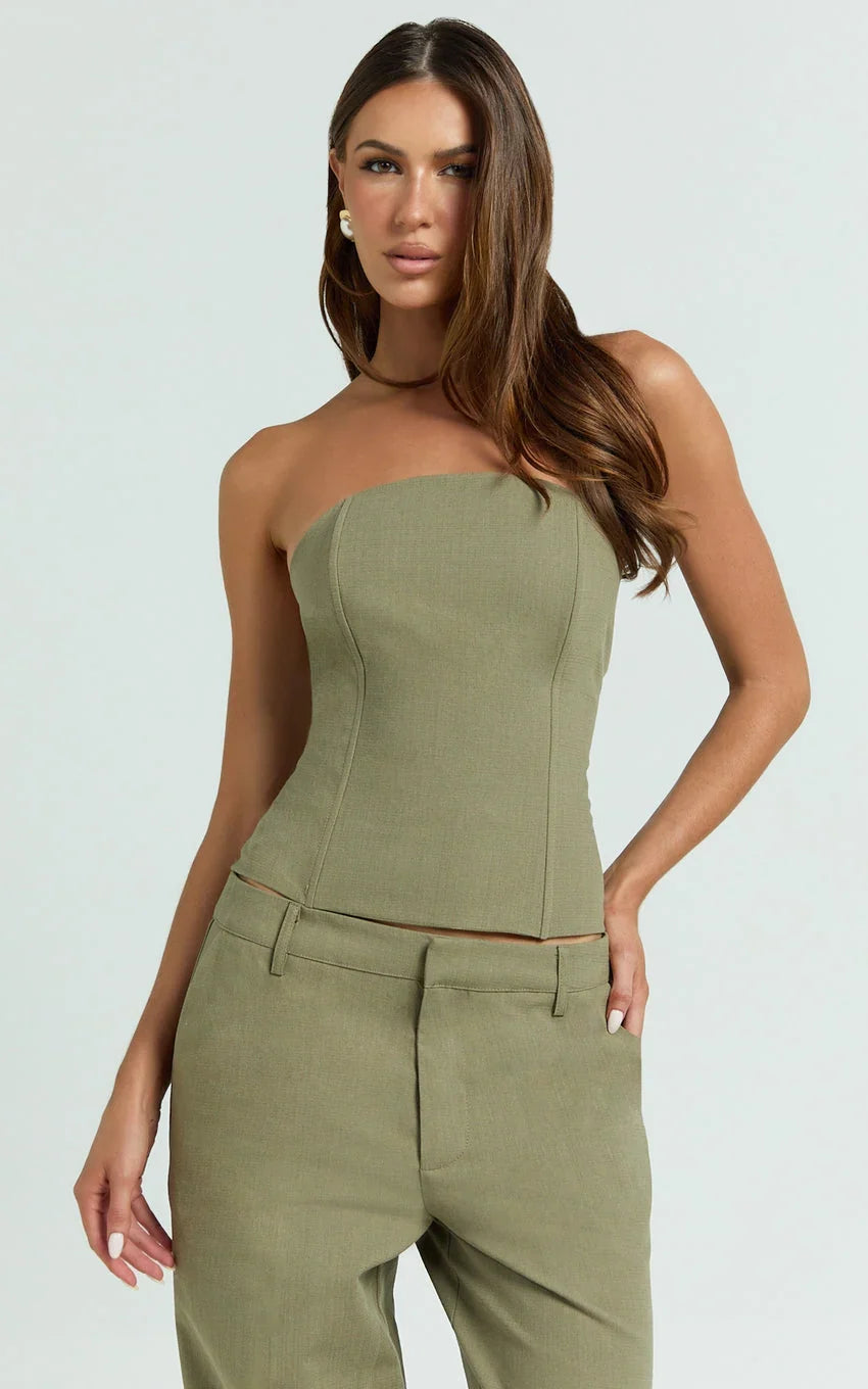 Lioness - Untamed Bodice in Sage